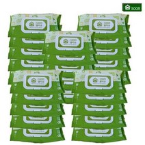 숨 물티슈 캡형 100매 x25개, 100개