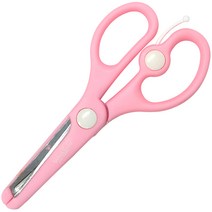 화신 755 동이뭉이 아동가위 색상랜덤 / 소형 / 안전가위 / 라운드 가위 팁 / 안전사고 방지 2중 가윗날