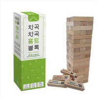 차곡차곡 홈트블록 젠가보드게임 집콕운동 홈트레이닝게임, 단품