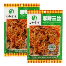 김련화 마라싼쓰 짜차이 즉석 양념 중국집 짜샤이 밑반찬 2봉, 210g, 2개