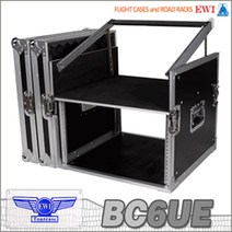 EWI BC-6UE 랙케이스 / 앞뒤뚜껑있음 / 바퀴없음 / 상부믹서장착형 / 6구랙케이스