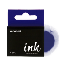 모나미 만년필 잉크 카트리지 5PCS 12색 1개, 52 달빛 머금은 강가 (INDIGO)