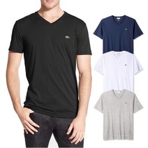 뉴욕트레이딩(연합) 라코스테 브이넥 반팔티셔츠 TH6710