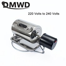 가정용 로스터기 로스팅기계 커피볶는기계 커피로스팅기계 DMWD 110V/220V 커피 콩 로스터 스테인레스 스틸, 04 220Volts no holes_03 UK