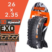 자전거타이어 교체 튜브MAXXIS IKON-접이식 MTB 자전거 타이어 26x2.20 오리지널 산악 XC 오프로드 사이클, 09 26x2.35 3CS EXO TR_01 접이식