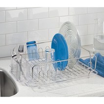 iDesign InterDesign Forma 주방 접시 건조대 트레이 포함 .. 정품보장, Stainless