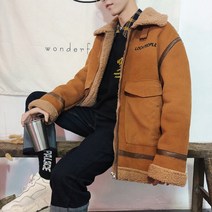 가바바 남성 코트 꼬불이 무스탕으로 더욱 간지나게 캐주얼 코트 G24938