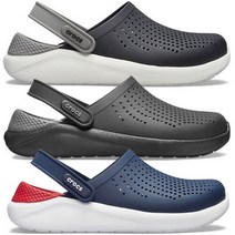크록스 크록스 라이트라이드 클로그 샌들 남여공용 래피스 204592-4RW