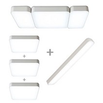 삼성정품칩 시스템 조명세트 30평B (SP)SET30B, 화이트