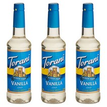 Torani 토라니 무설탕 바닐라 시럽 750Ml 3개