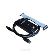 J-LINK V8 디버거 고속 720KB 12 MHZ USB 인터페이스 지원 ARM CORTEX-M4/M10 에뮬레이터 용 SWD SWV AU26 20 DROPSHIP, 검정