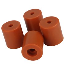GHSHOP 4pcs 실리콘 댐퍼 버퍼 범용 Ender 2 Anet / Tronxy 3D 프린터, 설명, 오렌지