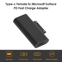 저스트파 102W C PD 고속 충전 플매트 카펫 러그 USB 어댑터 변환기 Microsoft Surface Pro 8 7 6 5 3 책 스튜디오 노트북 액세서리, [02] 1PC 45W Adapter