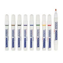 문화 페인트마카 9가지 색상 낱개 유성 마카 매직, 페인트마카_노랑