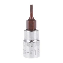 별 비트 51BD Torx 비트 소켓 14 인치드라이브 스타 크롬 바나듐 스크루 드라이버 조임 너트 볼트, 03 T8