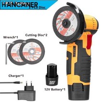 탁상용 연삭기 소형 연마기 면취 공구 미니 무선 앵글 그라인더 전기 그라인딩 머신 전동, 1 battery, 한국 플러그