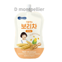 베베쿡 처음먹는 유기농 보리차, 100%유기농 보리맛, 120ml, 100개
