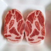 두께 수입산 냉동 통목살 500g 칠레산 통바베큐 구이 에어프라이어 진공포장, 2.5cm, 1개