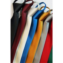 레어코드 기본 남녀공용 간편한 자동 넥타이