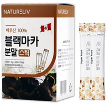 페루산 블랙마카 분말 가루 스틱 3g x 30포, 1개, 기본