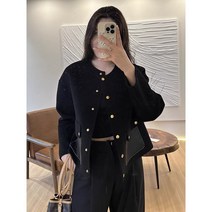 파즈마 여성 겨울 핸드메이드 울 코트 루즈핏