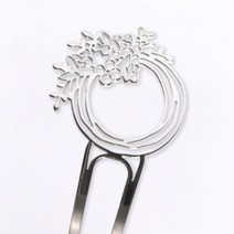 머리핀 헤어 액세서리 수주 생산 상품 스테인리스 칸자시리스