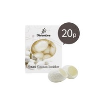 데쌍브르 누에고치 스크러버 내추럴 코쿤 스크러버 20pcs