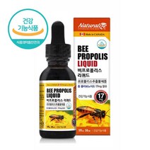 식약처 인증 프로폴리스 원액 리퀴드 캐나다 프로폴리스 액상 비 프로폴리스 추출물 스포이드 30ml 건강기능식품 항산화 구강향균 플라보노이드 17mg, 1_E a