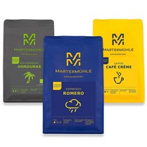 독일직구 해머밀 커피&에스프레소 원두 시음세트 3x250g 마일드/중형 I 아라비카 I 통커피 원두 이미 볶은 사워 암(14/358/501), 수량, 상세참조