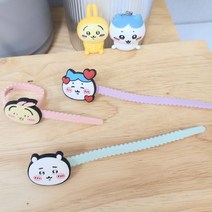 치이카와 하치와레 우사기 먼작귀 케이블타이 케이블정리선 선정리 전선 줄정리, 1개