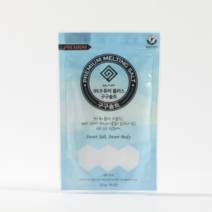 [설맞이 덤행사] [구구솔트] 미세플라스틱 걱정 없는 천연 용융소금 구이용(굵은입자) 250g, 1개