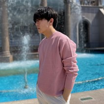 코발트블루 남자니트 워셔블니트 커플니트