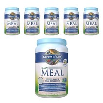 가든오브라이프 로우 밀 셰이크 파우더, 1.1kg, 6개