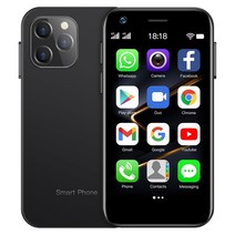 안드로이드 갤럭시 샤오미 SOYES XS12 4G LTE 소형 스마트폰 3GB RAM 64GB ROM 2000mAh WIFI 핫스팟 13mp 카메라 10.0 미니 휴대폰, [06] Add 64GB TF Card, [07] 3GB 64GB Black