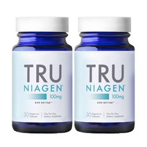 Tru Niagen 트루 나이아젠 100mg NAD+ 부스터 30캡슐 x 2팩