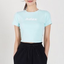HDEX 릴렉스핏 크롭 티셔츠
