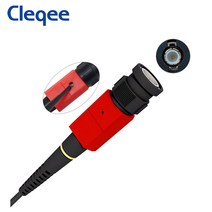 Cleqee P4100 고전압 오실로스코프 프로브 1001 2KV 100MHz 100X 조정 가능한 감쇠 안전 BNC 커넥터