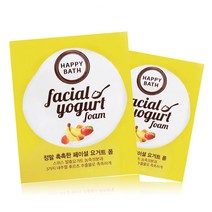 해피바스 일회용 요거트폼 3g 폼클렌징, 1개