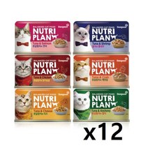 동원 뉴트리플랜 고양이 습식캔 160g X 24개입, 흰살참치와 치즈