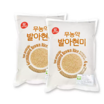 미이랑 무농약 발아현미 4kg x 2