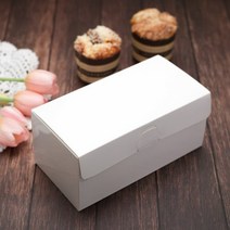 미니롤케익상자백색무지 10개