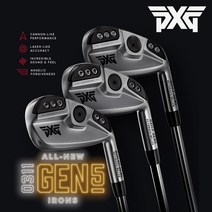 PXG 젠5 아이언 GEN5 0311 XP P T 5 세트 6-W 초급자 초중급자 상급자 피엑스지, GEN5 0311XP, X