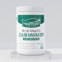 헬스윌 회복솔루션 고소애분말 MWM201(특허원료) 300g 한미양행 환자회복식, 1통