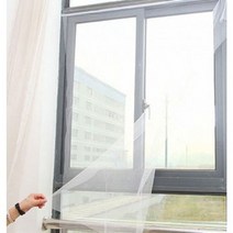 [WINZI_마켓] 필터 작은틈차단방충망 보수재 방충망용품 창필터 현관모기장, DIY 창문 모기장 탈부착 150x200 셀프 모, WZ류_단일옵션