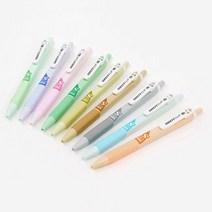사각 바디 검정색 볼펜 니들펜 0.38/0.5/0.7mm, 카페라떼