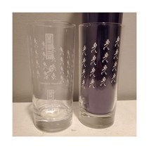 조니 워커 10oz 유리es 컵 Set Of 2 Keep Walking Barware Kitchen 그래픽