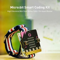 마이크로: 비트 스마트 코딩 키트 교육용 DIY 프로그래밍 시계 웨어러블 장치 확장 보드 포함 스크래치, 01 Without Microbit