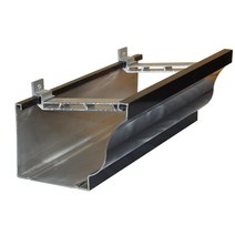 처마 물받이 지붕 빗물 홈통 알루미늄 거터 판넬, 알루미늄 합금 8인치 홈통 1.0mm