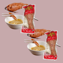 빅사이즈 칠면조 800g 이상 2개 바베큐 훈제 다리 대용량, 칠면조바베큐 2팩