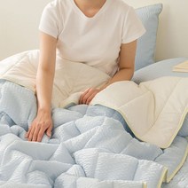 샤베트 시어서커 차렵이불 S